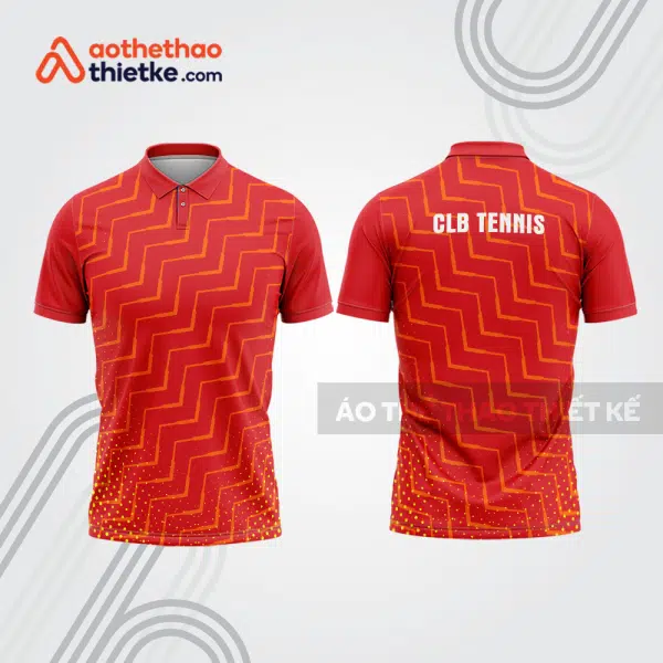 Mẫu thiết kế áo polo đồng phục thi đấu tennis tn1108