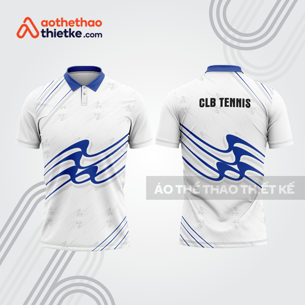Mẫu thiết kế áo polo đồng phục thi đấu tennis tn1109