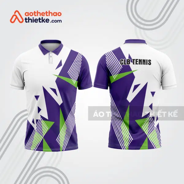 Mẫu thiết kế áo polo đồng phục thi đấu tennis tn1111