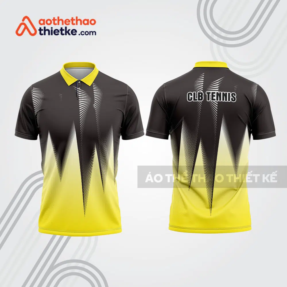 Mẫu thiết kế áo polo đồng phục thi đấu tennis tn1112