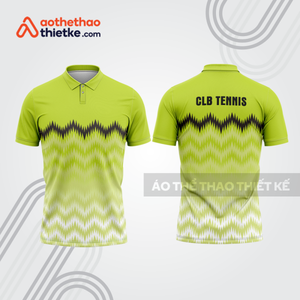 Mẫu thiết kế áo polo đồng phục thi đấu tennis tn1114