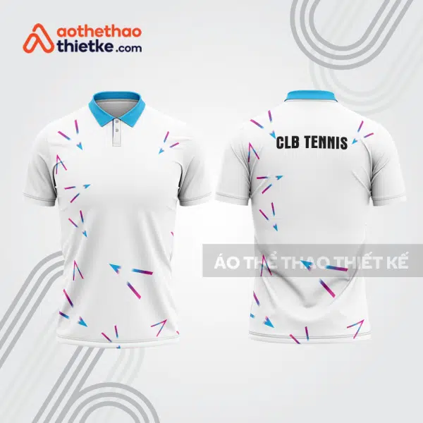 Mẫu thiết kế áo polo đồng phục thi đấu tennis tn1116