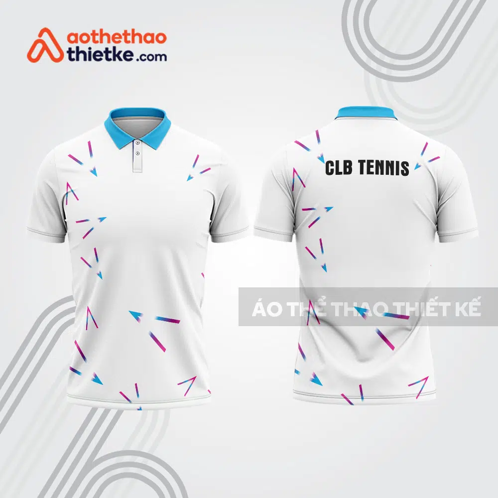 Mẫu thiết kế áo polo đồng phục thi đấu tennis tn1116