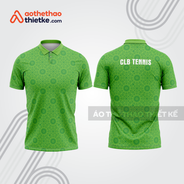 Mẫu thiết kế áo polo đồng phục thi đấu tennis tn1118