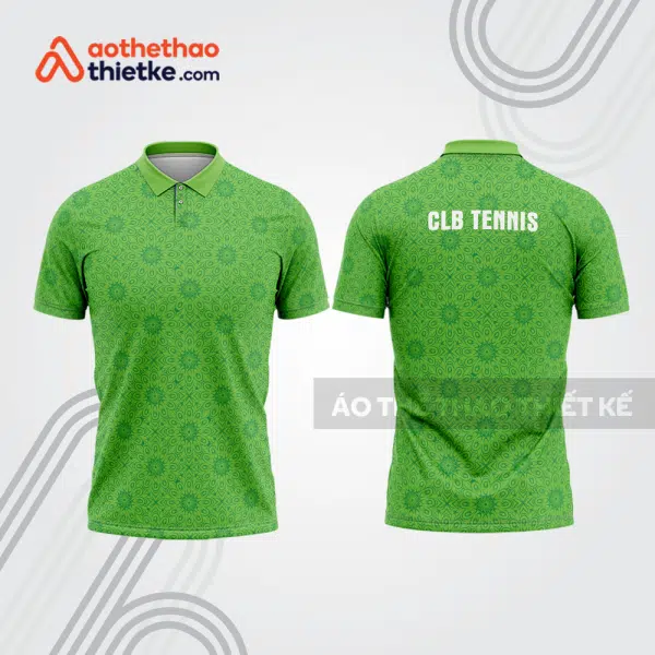 Mẫu thiết kế áo polo đồng phục thi đấu tennis tn1118