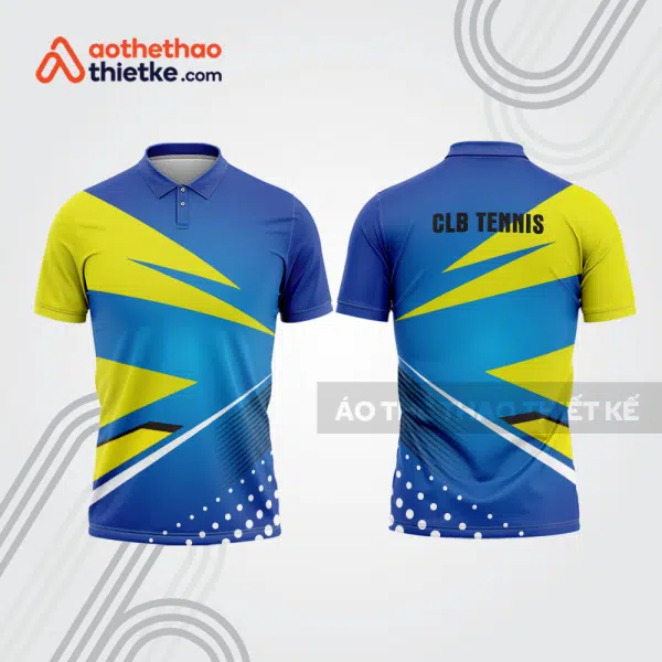 Mẫu thiết kế áo polo đồng phục thi đấu tennis tn1123