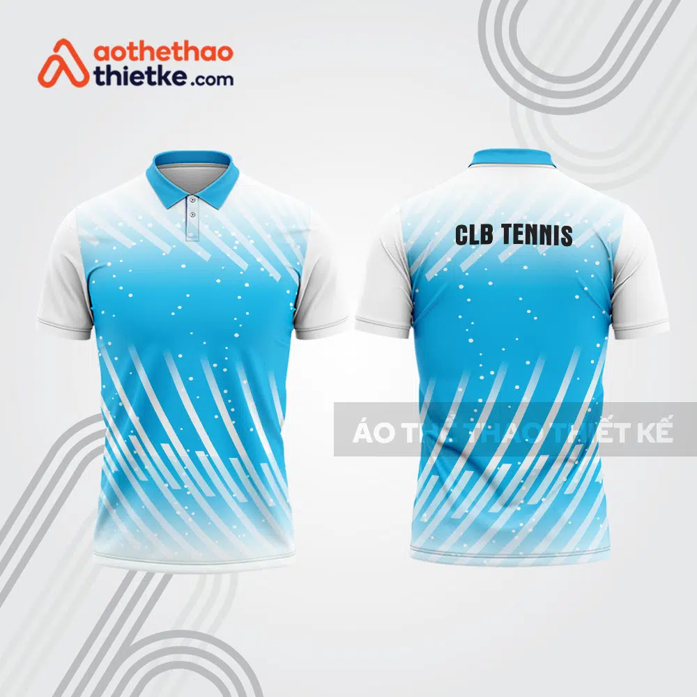 Mẫu thiết kế áo polo đồng phục thi đấu tennis tn1128