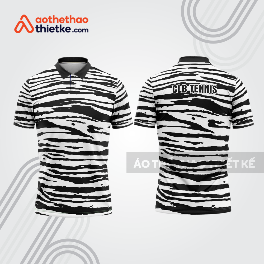 Mẫu thiết kế áo polo đồng phục thi đấu tennis tn1134