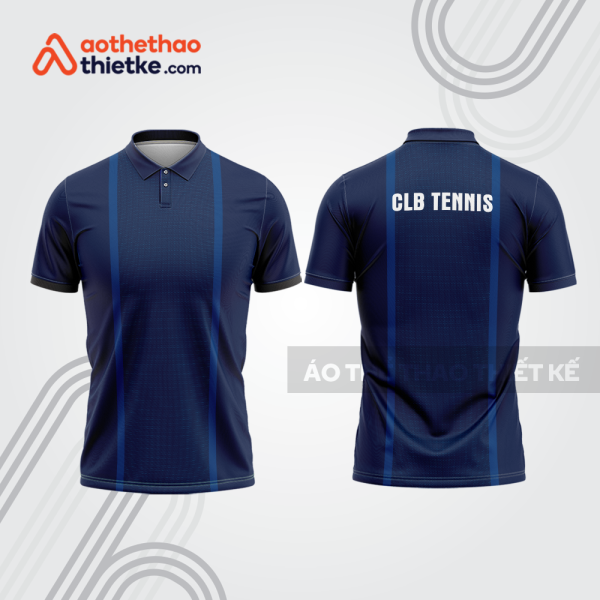 Mẫu thiết kế áo polo đồng phục thi đấu tennis tn1135