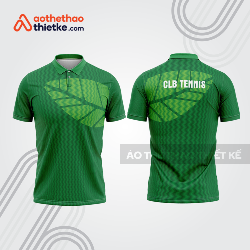 Mẫu thiết kế áo polo đồng phục thi đấu tennis tn1136