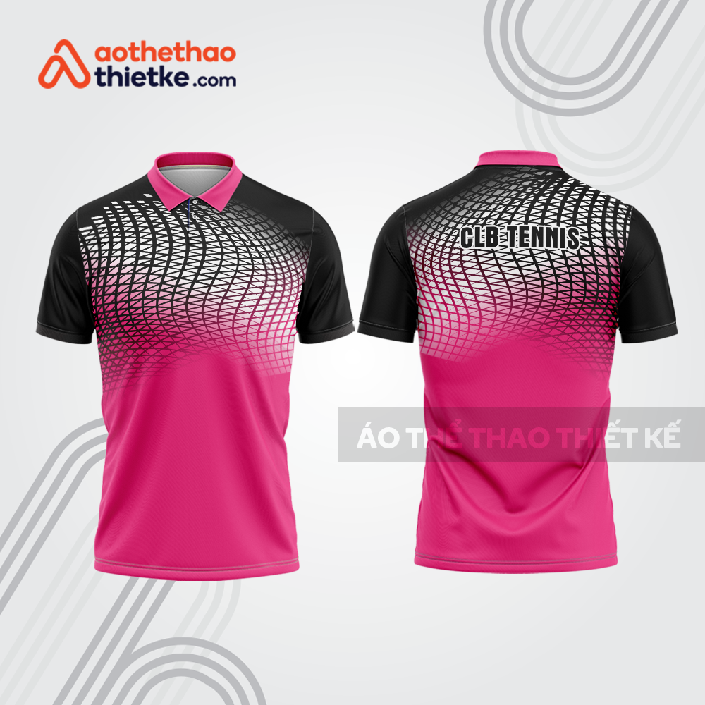 Mẫu thiết kế áo polo đồng phục thi đấu tennis tn1138