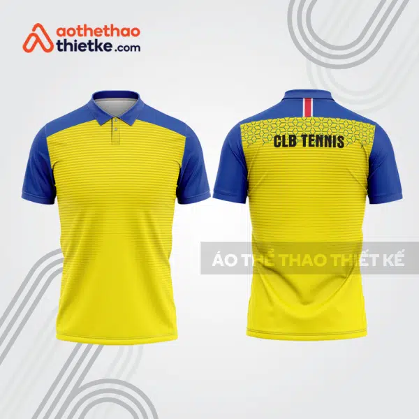 Mẫu thiết kế áo polo đồng phục thi đấu tennis tn1144