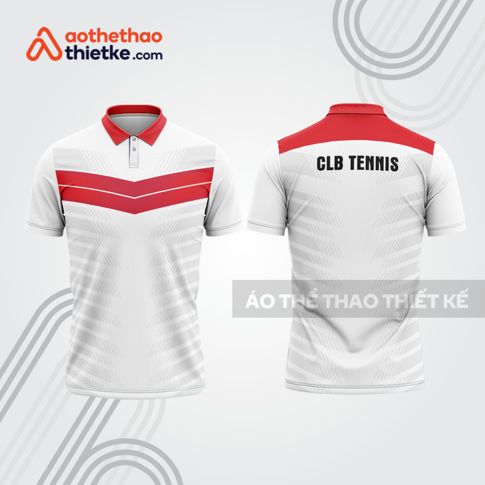 Mẫu thiết kế áo polo đồng phục thi đấu tennis tn1147
