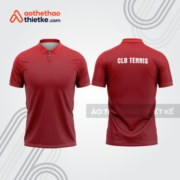 Mẫu thiết kế áo polo đồng phục thi đấu tennis tn1150
