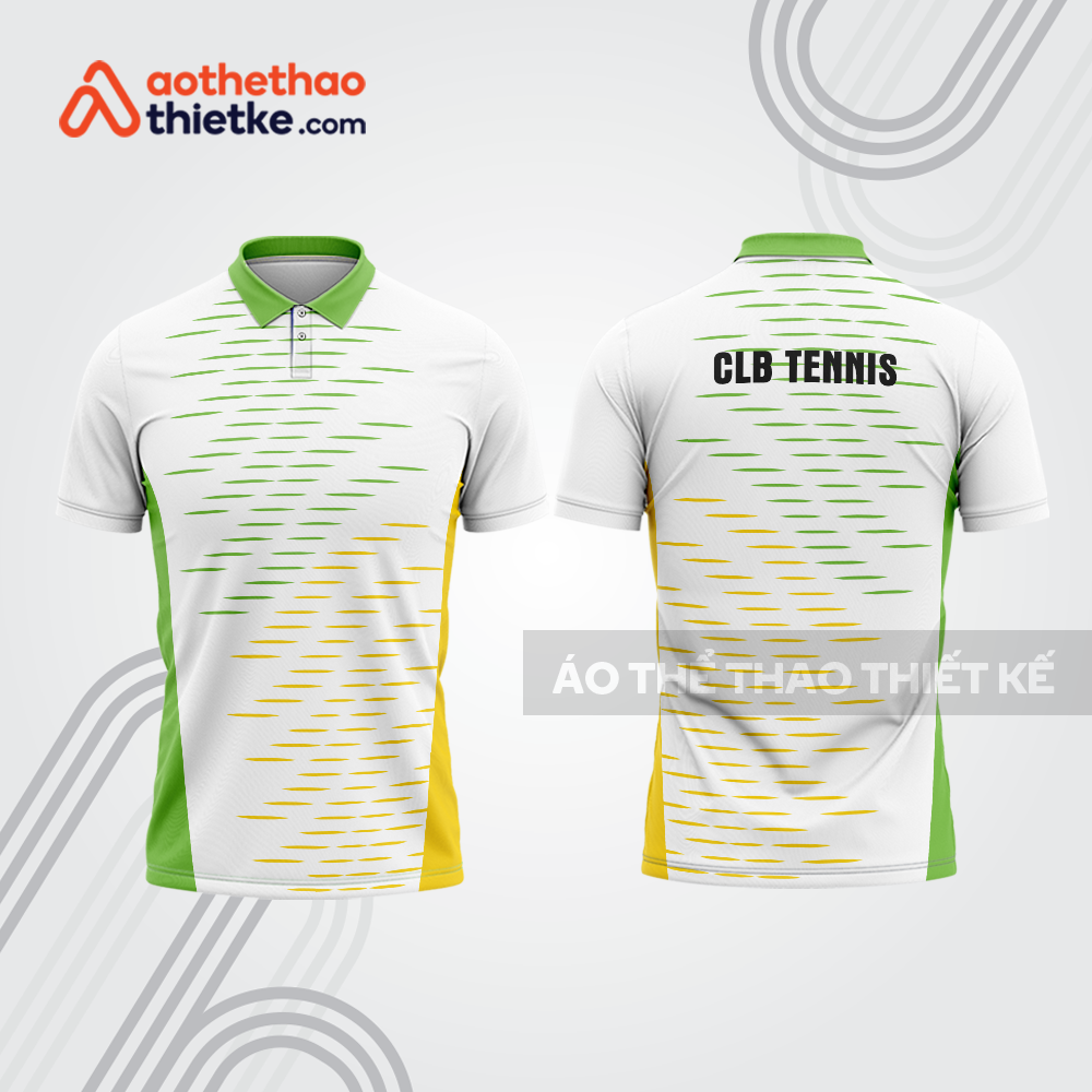 Mẫu thiết kế áo polo đồng phục thi đấu tennis tn1151