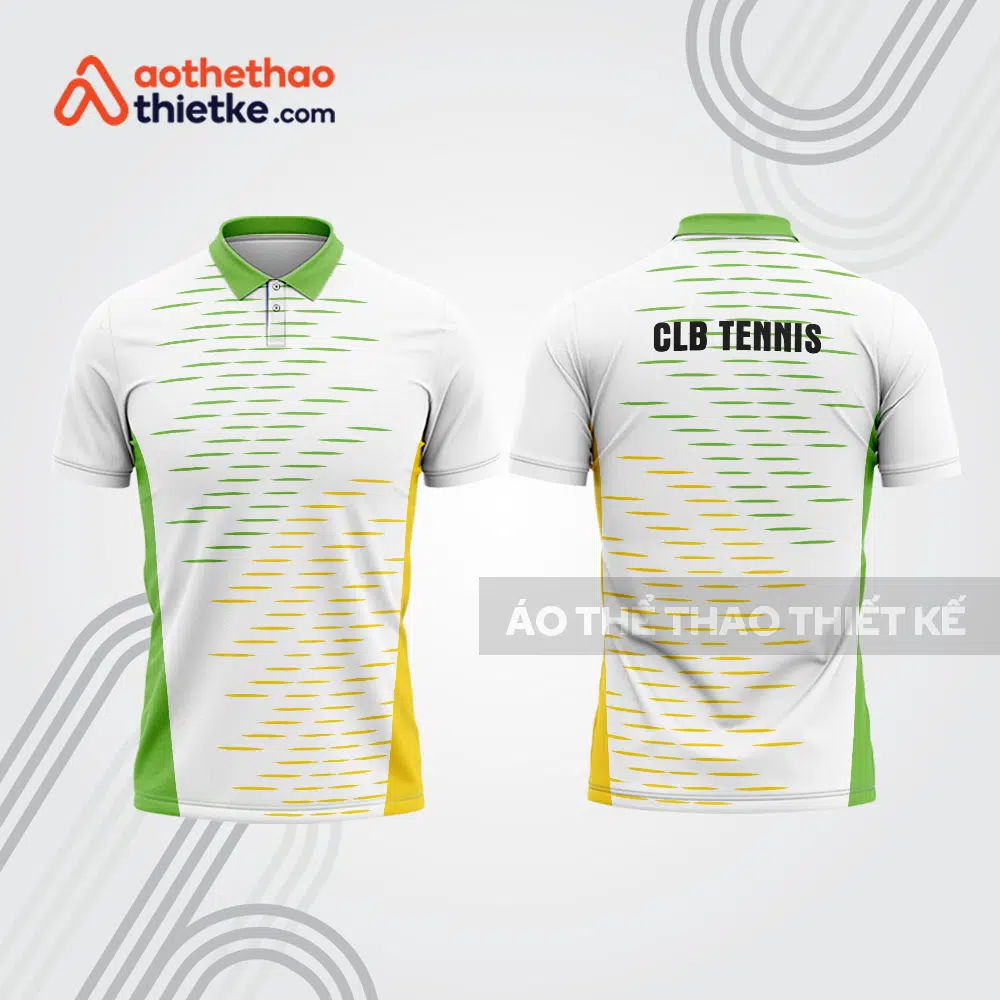 Mẫu thiết kế áo polo đồng phục thi đấu tennis tn1151