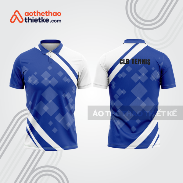 Mẫu thiết kế áo polo đồng phục thi đấu tennis tn1157