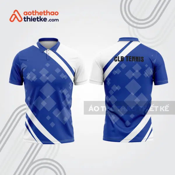 Mẫu thiết kế áo polo đồng phục thi đấu tennis tn1157