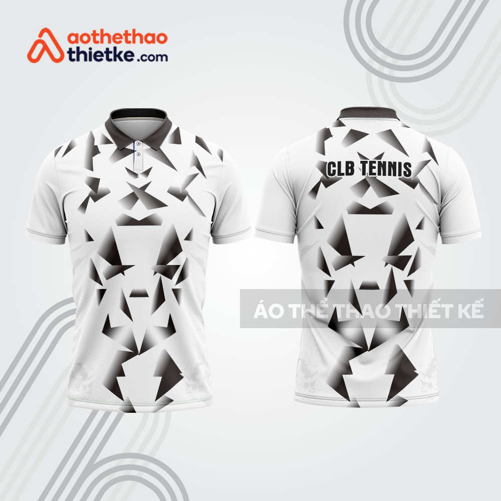 Mẫu thiết kế áo polo đồng phục thi đấu tennis tn1158