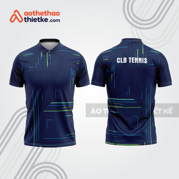 Mẫu thiết kế áo polo đồng phục thi đấu tennis tn1160