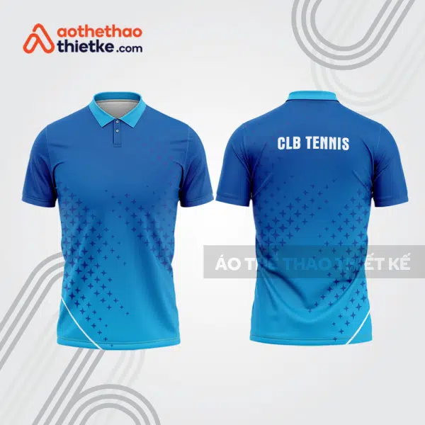 Mẫu thiết kế áo có cổ đồng phục thi đấu tennis tn1161