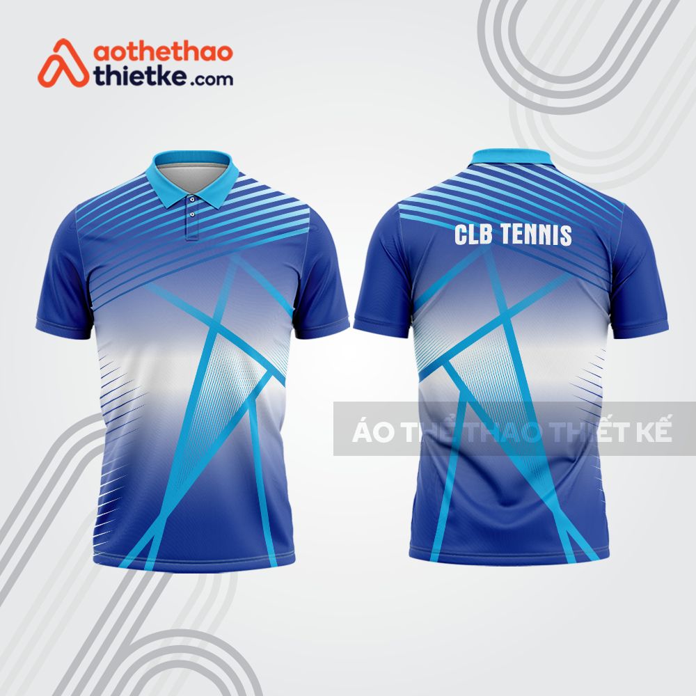 Mẫu thiết kế áo có cổ đồng phục thi đấu tennis tn1162