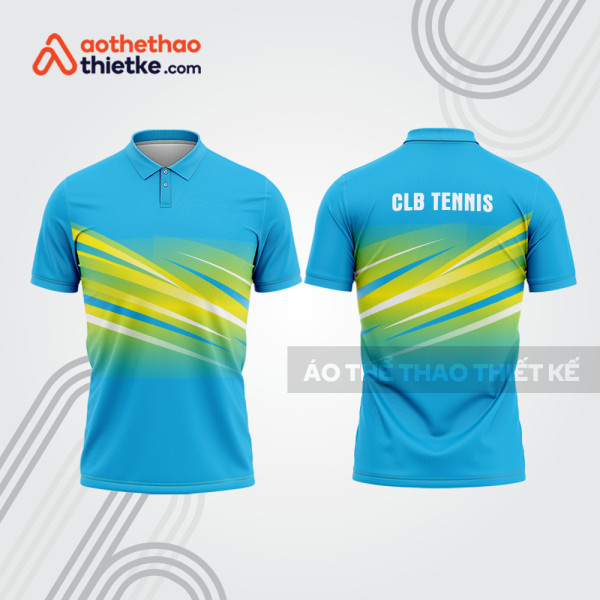 Mẫu thiết kế áo có cổ đồng phục thi đấu tennis tn1163