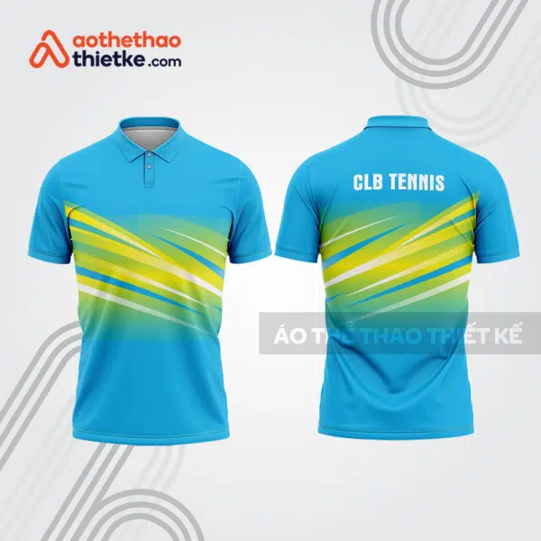 Mẫu thiết kế áo có cổ đồng phục thi đấu tennis tn1163