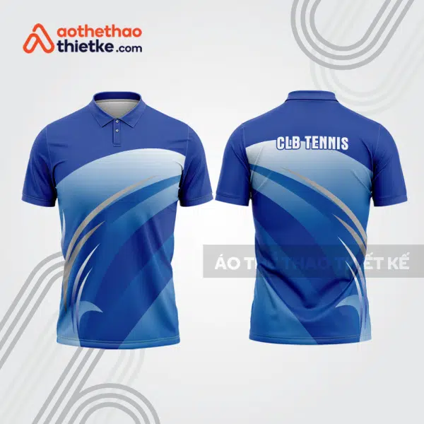 Mẫu thiết kế áo có cổ đồng phục thi đấu tennis tn1165