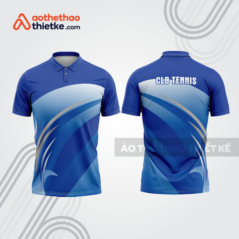 Mẫu thiết kế áo có cổ đồng phục thi đấu tennis tn1165