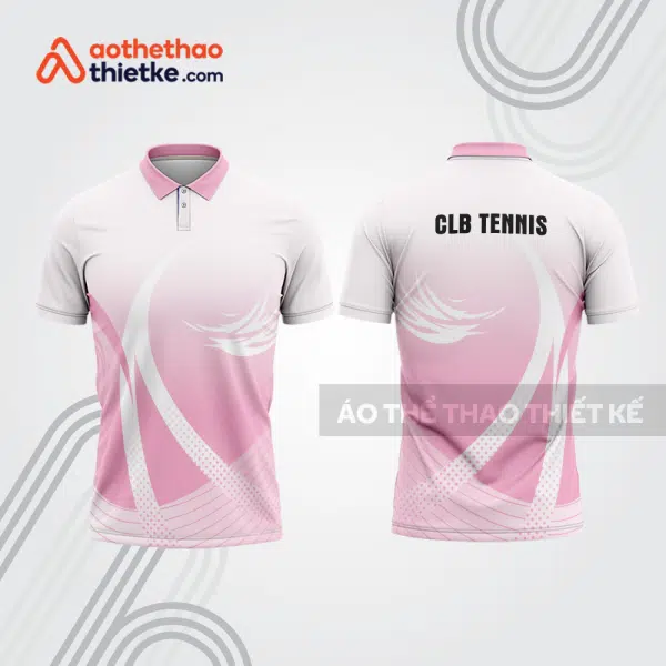 Mẫu thiết kế áo có cổ đồng phục thi đấu tennis tn1166