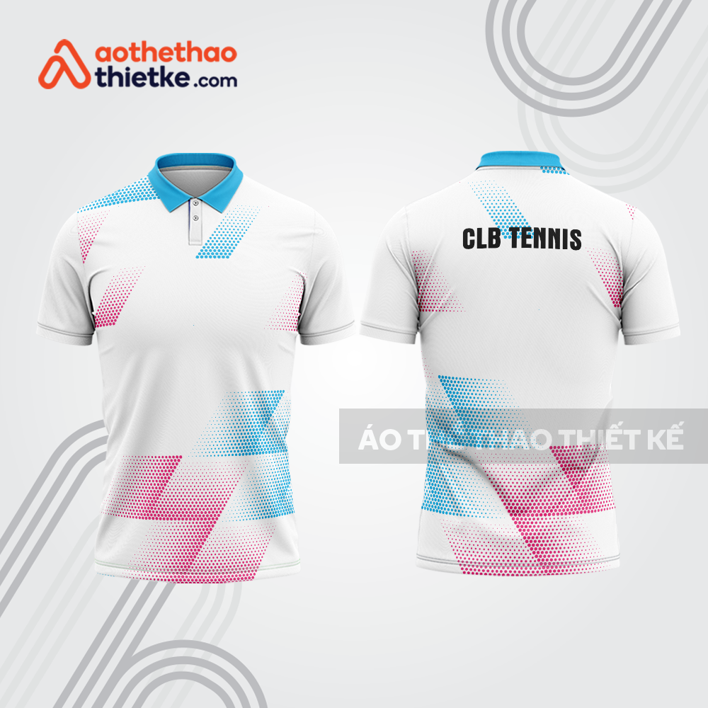 Mẫu thiết kế áo có cổ đồng phục thi đấu tennis tn1167