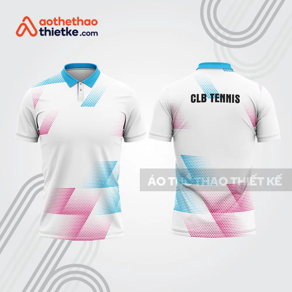 Mẫu thiết kế áo có cổ đồng phục thi đấu tennis tn1167