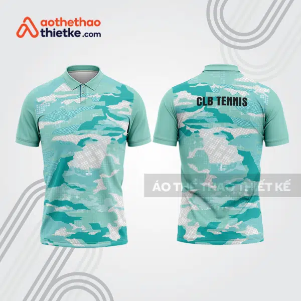 Mẫu thiết kế áo có cổ đồng phục thi đấu tennis tn1168