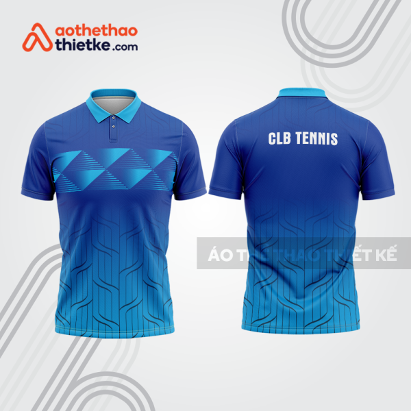 Mẫu thiết kế áo có cổ đồng phục thi đấu tennis tn1171