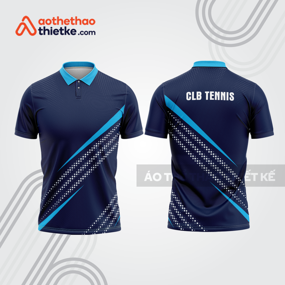 Mẫu thiết kế áo có cổ đồng phục thi đấu tennis tn1172