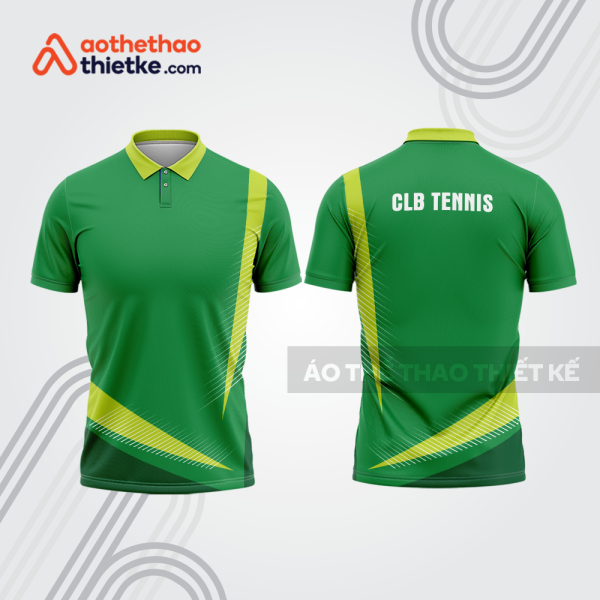 Mẫu thiết kế áo có cổ đồng phục thi đấu tennis tn1173