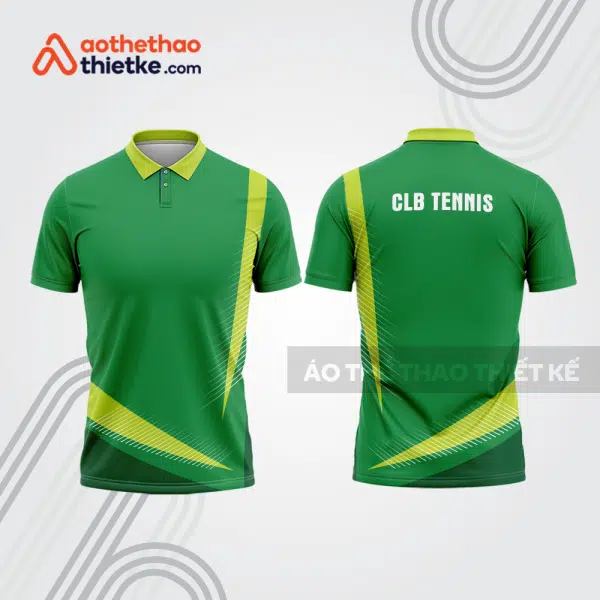 Mẫu thiết kế áo có cổ đồng phục thi đấu tennis tn1173