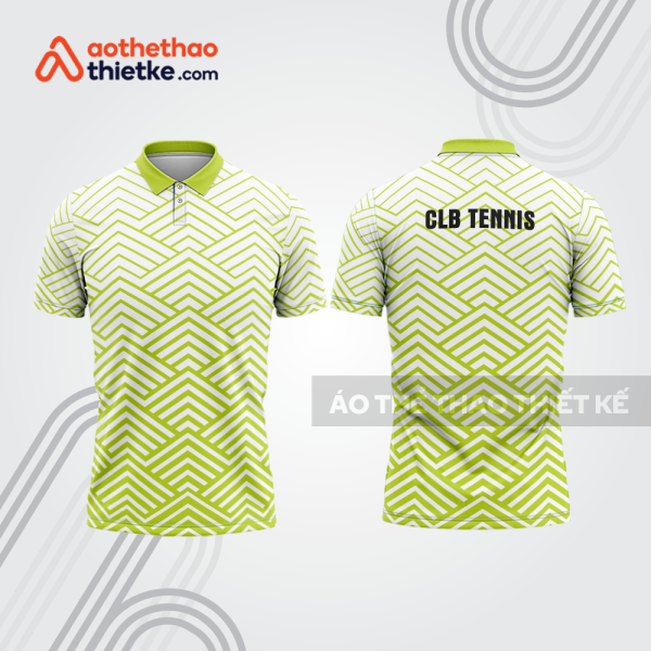 Mẫu thiết kế áo có cổ đồng phục thi đấu tennis tn1174