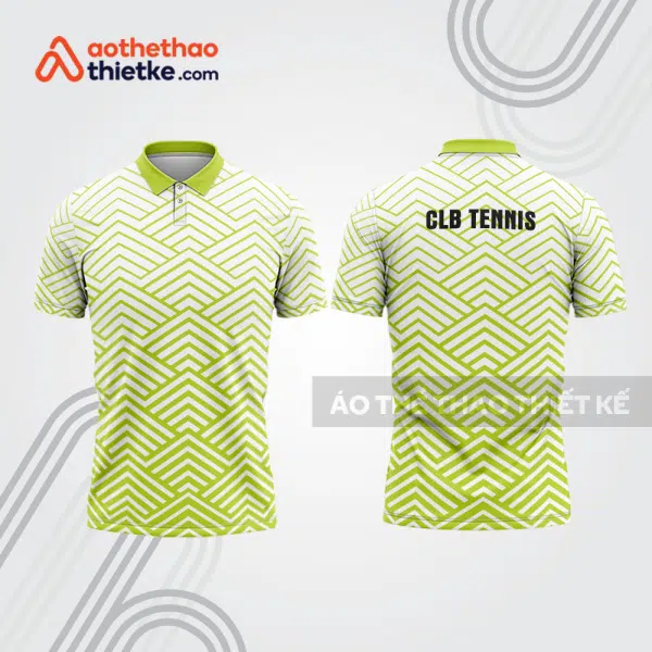 Mẫu thiết kế áo có cổ đồng phục thi đấu tennis tn1174