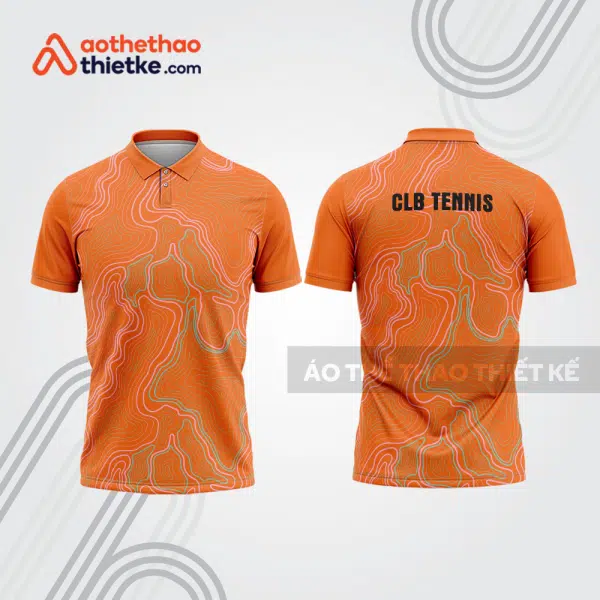Mẫu thiết kế áo có cổ đồng phục thi đấu tennis tn1175