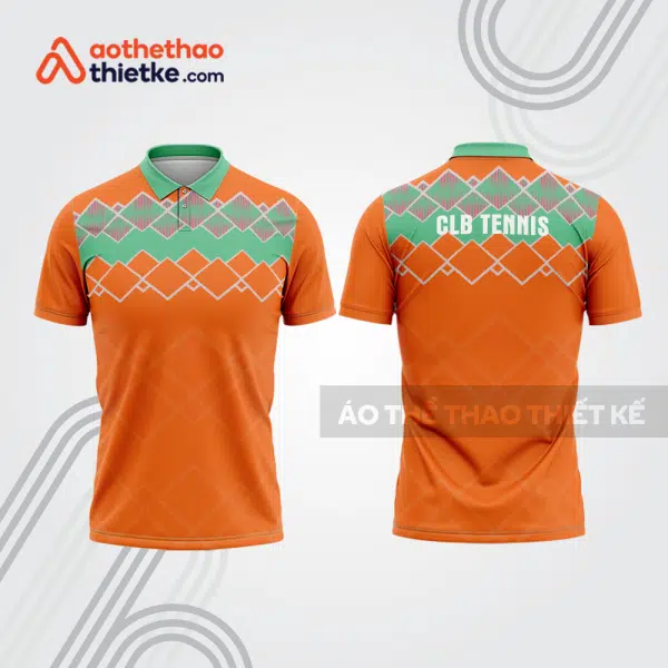 Mẫu thiết kế áo có cổ đồng phục thi đấu tennis tn1176