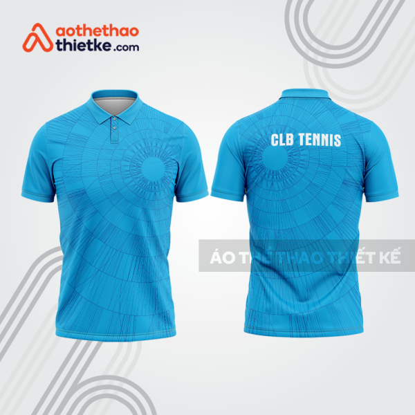 Mẫu thiết kế áo có cổ đồng phục thi đấu tennis tn1177