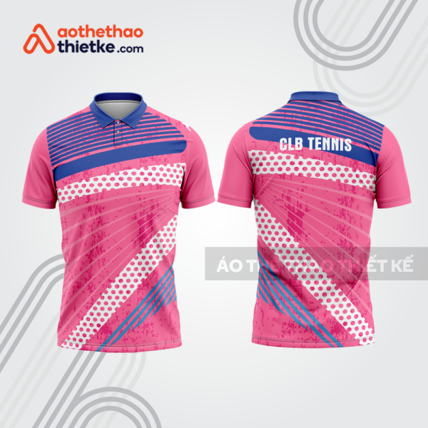 Mẫu thiết kế áo có cổ đồng phục thi đấu tennis tn1179