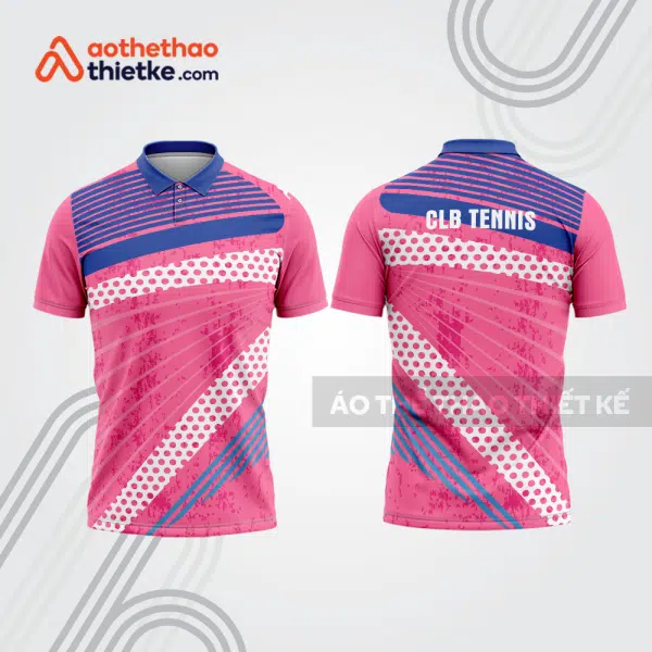 Mẫu thiết kế áo có cổ đồng phục thi đấu tennis tn1179