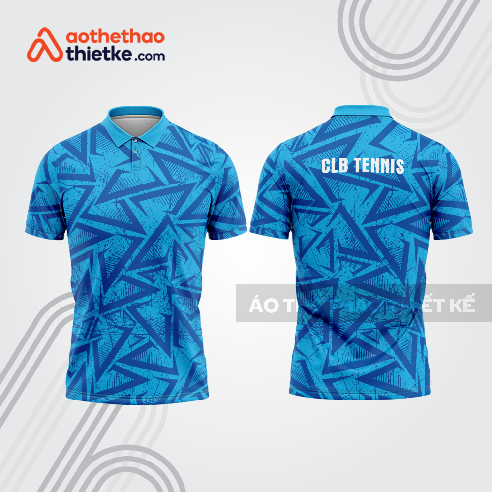 Mẫu thiết kế áo có cổ đồng phục thi đấu tennis tn1180