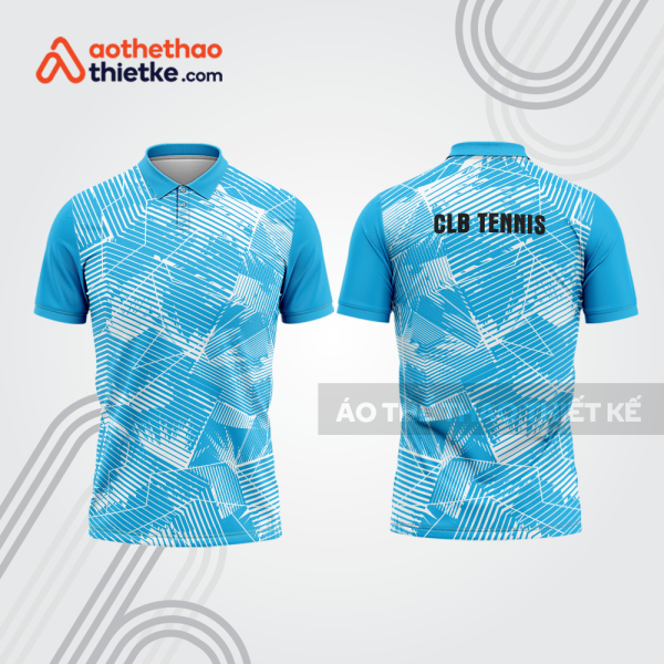 Mẫu thiết kế áo có cổ đồng phục thi đấu tennis tn1181