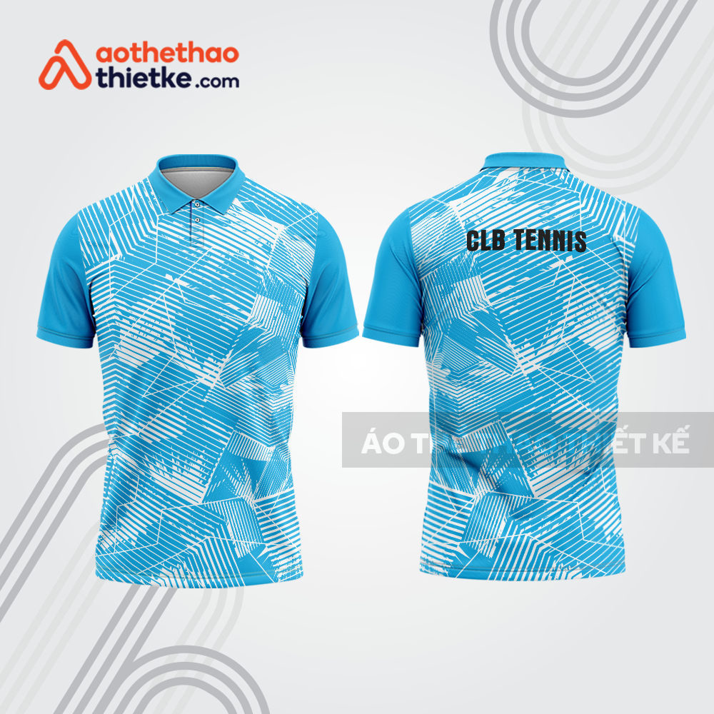 Mẫu thiết kế áo có cổ đồng phục thi đấu tennis tn1181