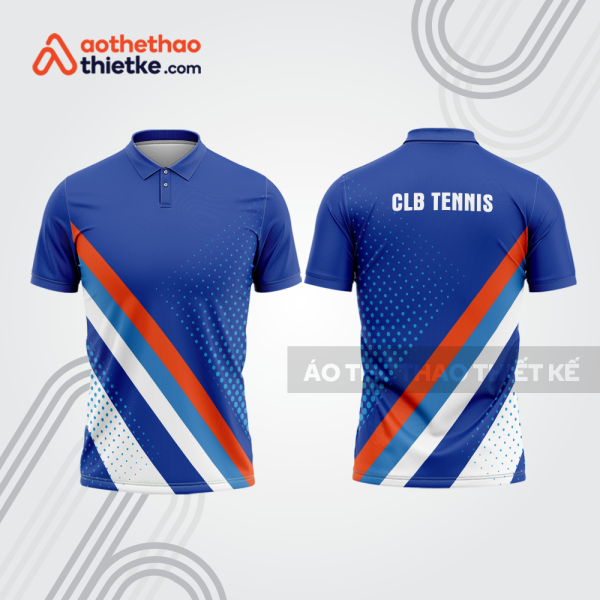 Mẫu thiết kế áo có cổ đồng phục thi đấu tennis tn1183