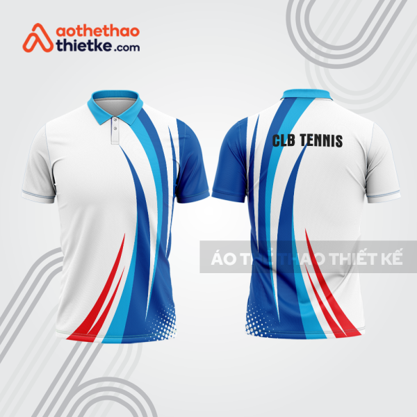 Mẫu thiết kế áo có cổ đồng phục thi đấu tennis tn1185